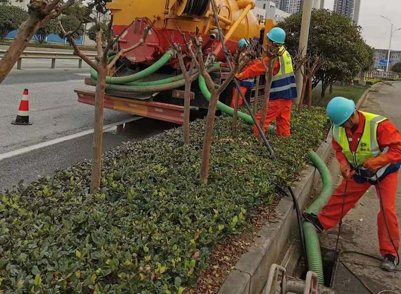 寒亭市政管道清淤